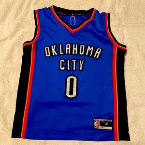 NBA brand. Blue Westbrook jersey
